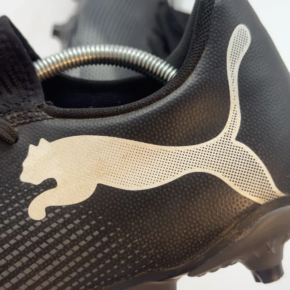 PUMA Future 7 Play FG/AG Soccer Cleats Men's 13 Black Lace Up Low Top Football